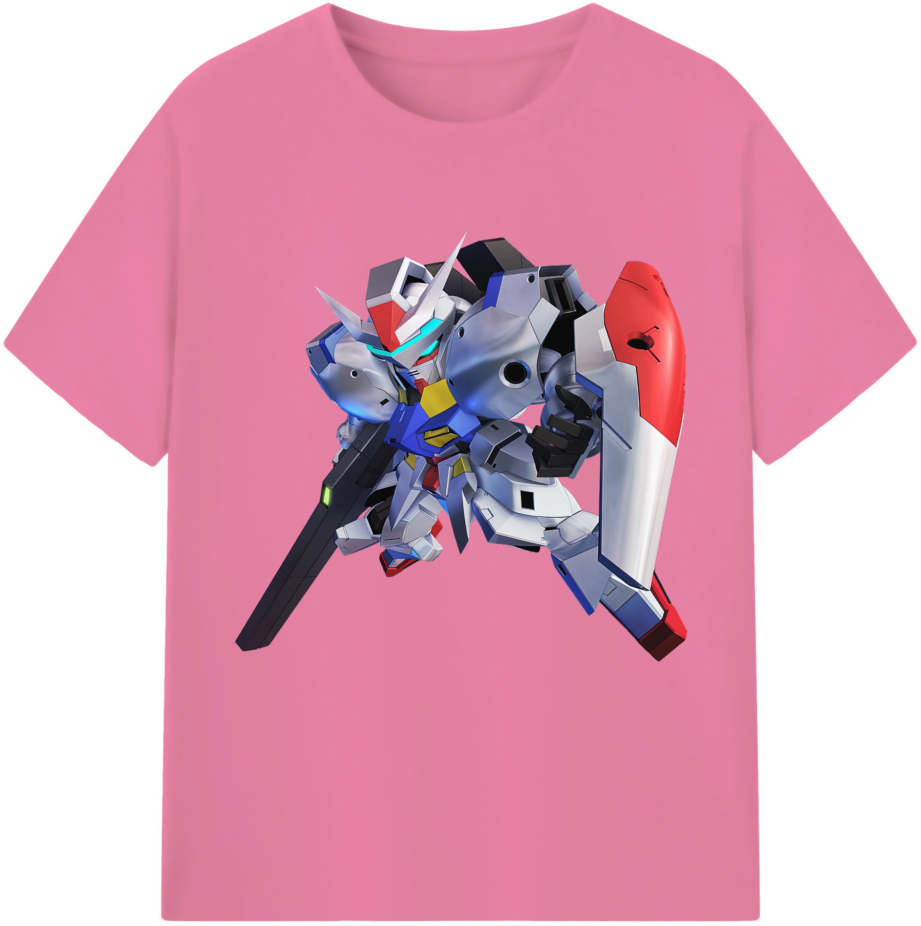 （画像用） 機動戦士ガンダム Mobile Suit Gundam 綿100％半袖Tシャツ（フロントプリント）